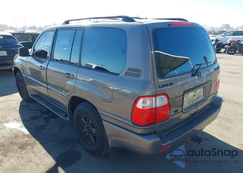 1999 Lexus Lx 470 z USA, uszkodzony, nr VIN JT6HT00W5X0075986